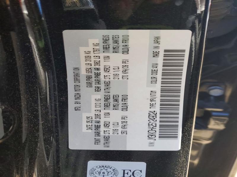 Продаж на аукціоні авто 2025 Mazda Cx-90, vin: JM3KKDHA2S1249024, номер лоту: 50406976