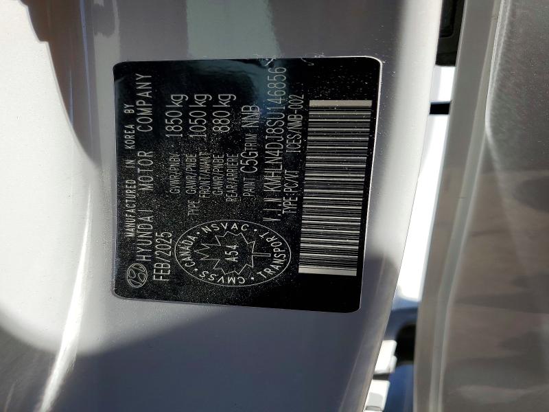 2025 Hyundai Elantra Luxury Hev 4 მანქანა იყიდება აუქციონზე, vin: KMHLN4DJ8SU146856, აუქციონის ნომერი: 50502356