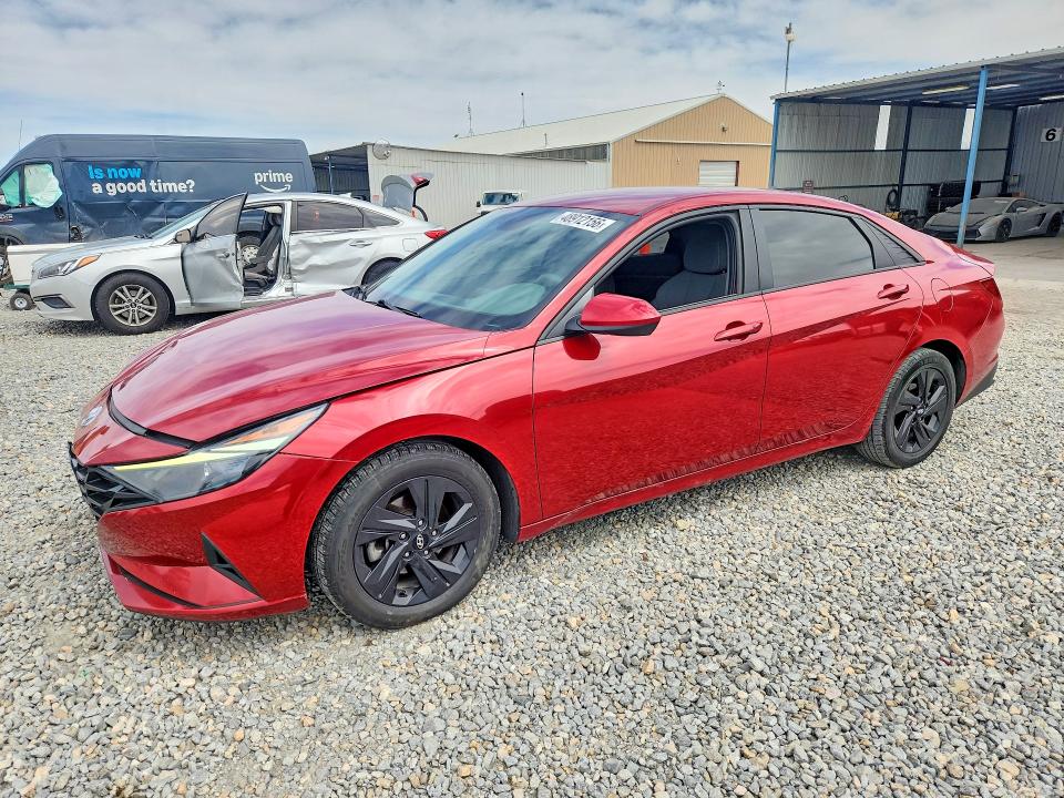2021 Hyundai Elantra Hybrid მანქანა იყიდება აუქციონზე, vin: KMHLM4AJXMU009413, აუქციონის ნომერი: 48912156