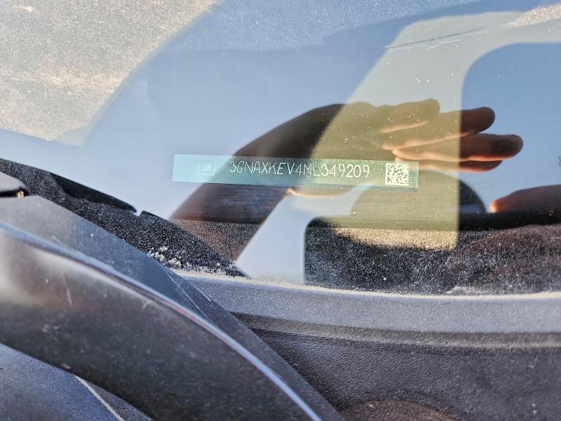 Продажа на аукционе авто 2021 Chevrolet Equinox, vin: 3GNAXKEV4ML349209, номер лота: 48627626