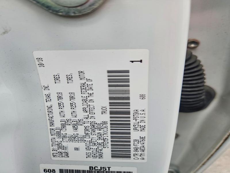 Продажа на аукционе авто 2019 Toyota Tundra, vin: 5TFEM5F17KX136708, номер лота: 51854746