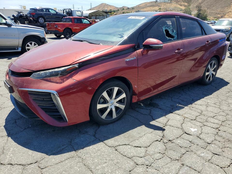 2019 Toyota Mirai მანქანა იყიდება აუქციონზე, vin: JTDBVRBD5KA005688, აუქციონის ნომერი: 50762206