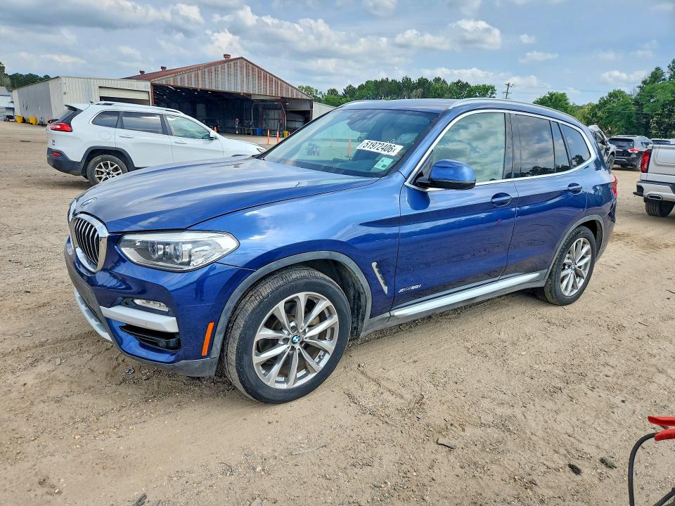 2018 Bmw X3 მანქანა იყიდება აუქციონზე, vin: 5UXTR9C55JLC77999, აუქციონის ნომერი: 51972406