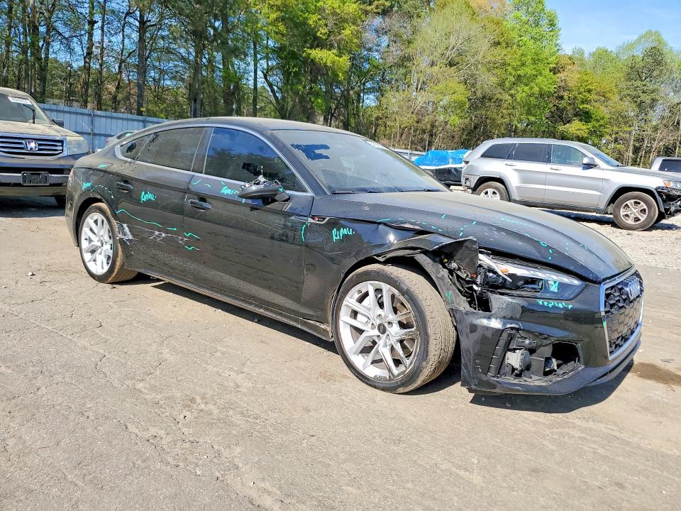 2024 Audi A5 მანქანა იყიდება აუქციონზე, vin: WAUFACF55RA023922, აუქციონის ნომერი: 48100766