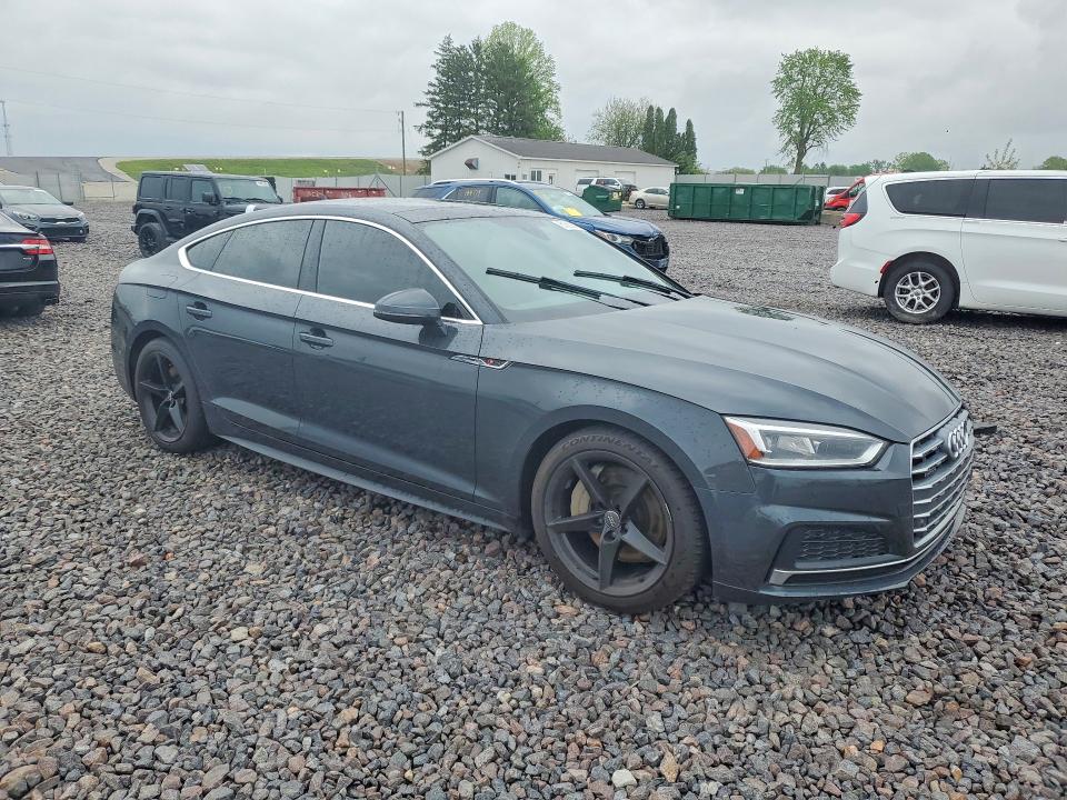 2019 Audi A5 მანქანა იყიდება აუქციონზე, vin: WAUENCF50KA025048, აუქციონის ნომერი: 51563976