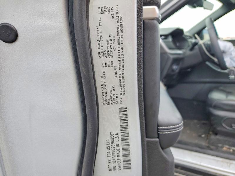 2025 Jeep Grand Cherokee მანქანა იყიდება აუქციონზე, vin: 1C4RJKBG9S8638567, აუქციონის ნომერი: 48524686