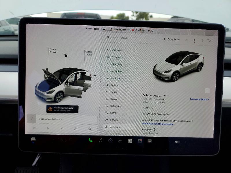 Aukcja sprzedaży 2021 Tesla Model Y, vin: 5YJYGDEE1MF281159, numer aukcji: 50640476