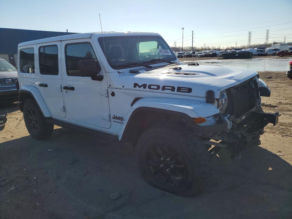 Продажа на аукционе авто 2018 Jeep Wrangler Unlimited, vin: 1C4HJXEG5JW313736, номер лота: 48734586