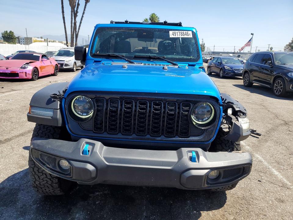 2024 Jeep Wrangler მანქანა იყიდება აუქციონზე, vin: 1C4RJXN60RW194775, აუქციონის ნომერი: 49178846