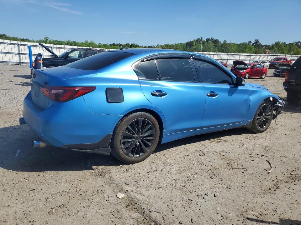 2020 Infiniti Q50 მანქანა იყიდება აუქციონზე, vin: JN1EV7AP2LM200843, აუქციონის ნომერი: 50239546