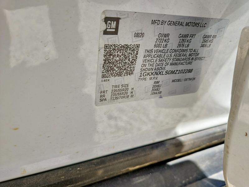 Продаж на аукціоні авто 2021 Gmc Acadia, vin: 1GKKNXLS0MZ102288, номер лоту: 49430426