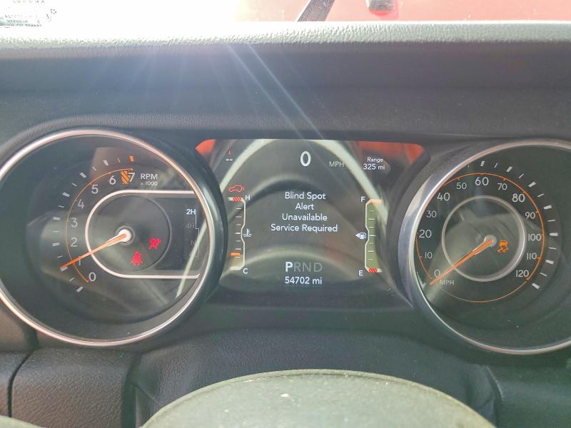 2020 Jeep Wrangler Unlimited მანქანა იყიდება აუქციონზე, vin: 1C4HJXEGXLW264942, აუქციონის ნომერი: 50923036