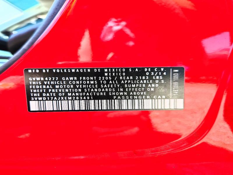 50519956 :رقم المزاد ، 3VWD17AJXEM283491 vin ، 2014 Volkswagen Jetta مزاد بيع