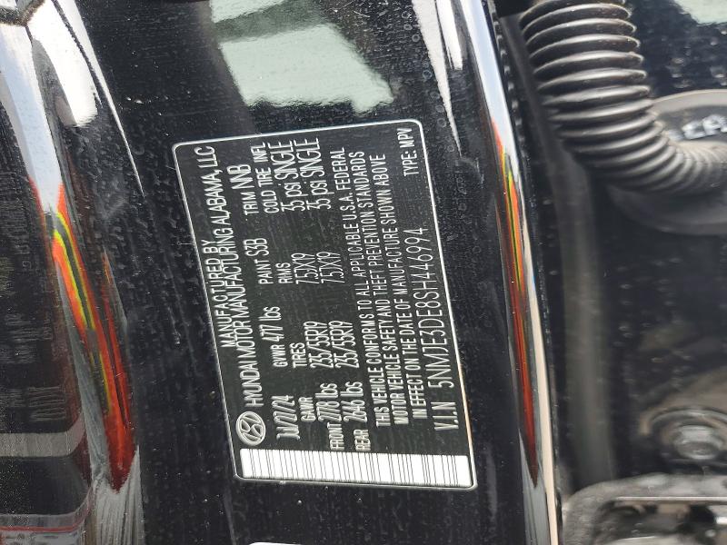 Продажа на аукционе авто 2025 Hyundai Tucson, vin: 5NMJE3DE8SH446994, номер лота: 52018716