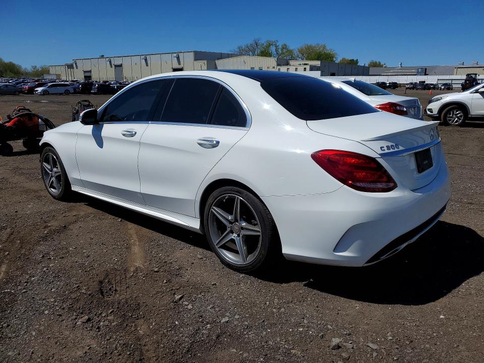 50896536 :رقم المزاد ، 55SWF4KB9FU074671 vin ، 2015 Mercedes-benz C مزاد بيع
