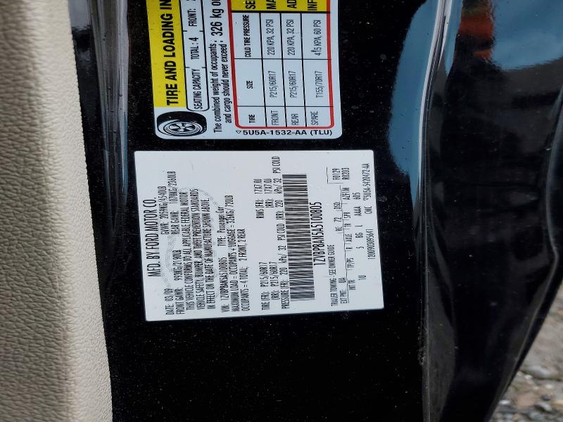 50802916 :رقم المزاد ، 1ZVBP8AN5A5100805 vin ، 2010 Ford Mustang مزاد بيع