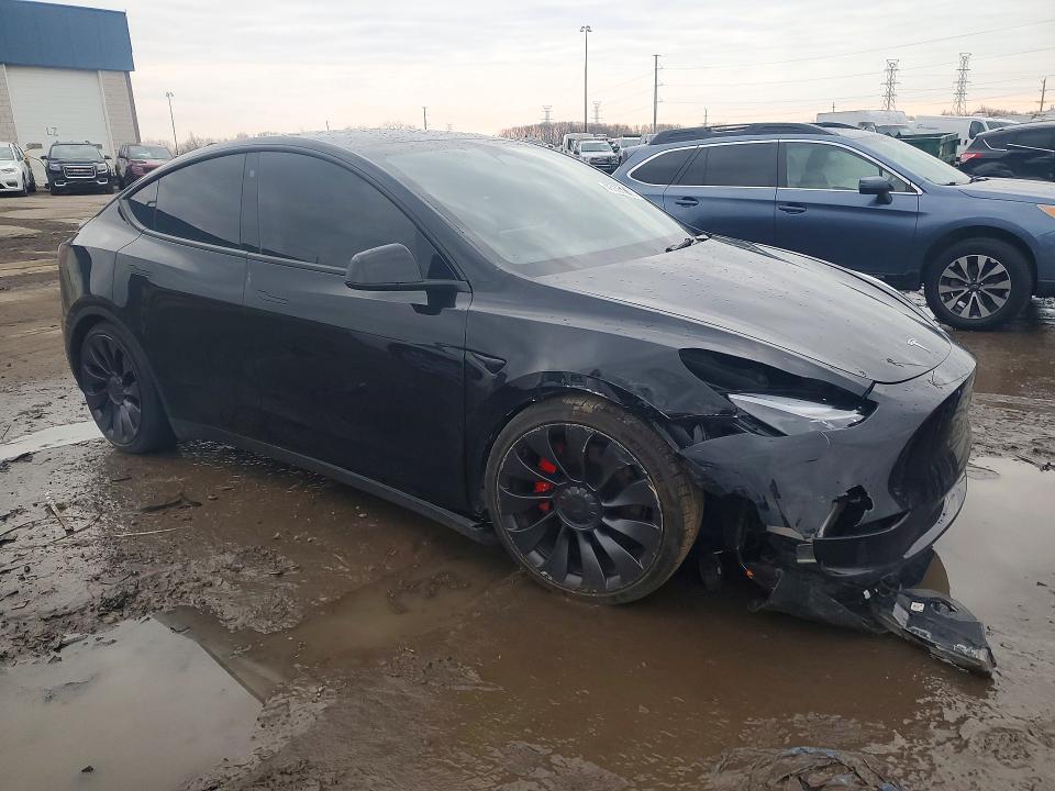 2022 Tesla Model Y მანქანა იყიდება აუქციონზე, vin: 7SAYGDEF8NF501541, აუქციონის ნომერი: 48581626