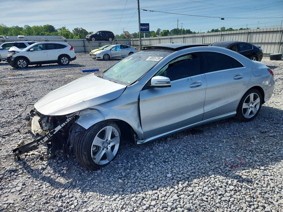 2015 Mercedes-benz Cla მანქანა იყიდება აუქციონზე, vin: WDDSJ4GB9FN217830, აუქციონის ნომერი: 50055726