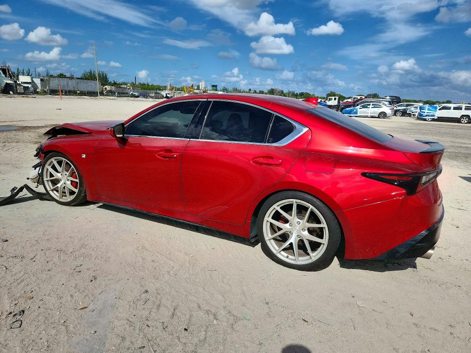 50768906 :رقم المزاد ، JTHGZ1B29N5053250 vin ، 2022 Lexus Is مزاد بيع