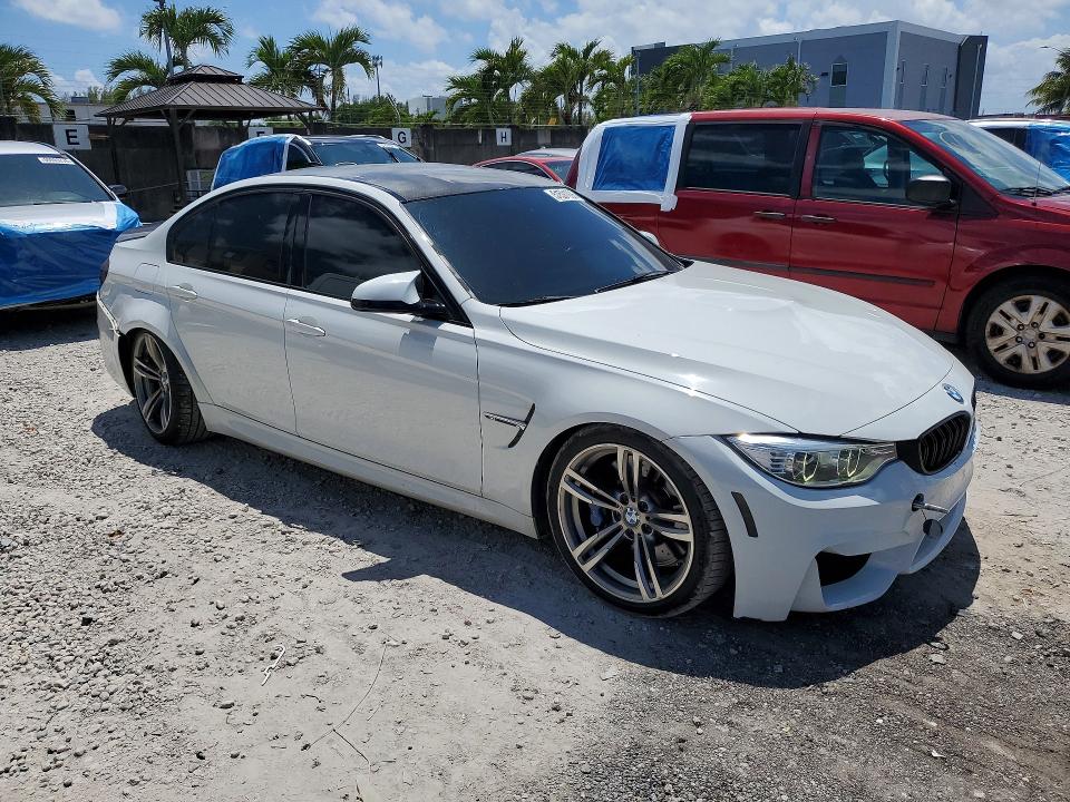 2015 Bmw M3 მანქანა იყიდება აუქციონზე, vin: WBS3C9C58FP803115, აუქციონის ნომერი: 51591906