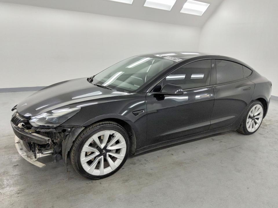 2022 Tesla Model 3 მანქანა იყიდება აუქციონზე, vin: 5YJ3E1EA8NF191732, აუქციონის ნომერი: 50634716