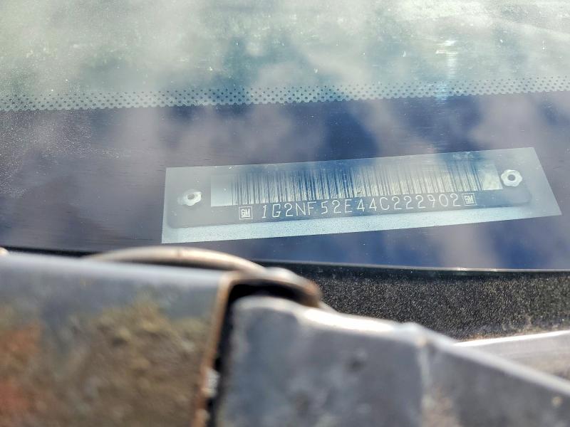 2004 Pontiac Grand Am მანქანა იყიდება აუქციონზე, vin: 1G2NF52E44C222902, აუქციონის ნომერი: 50258866