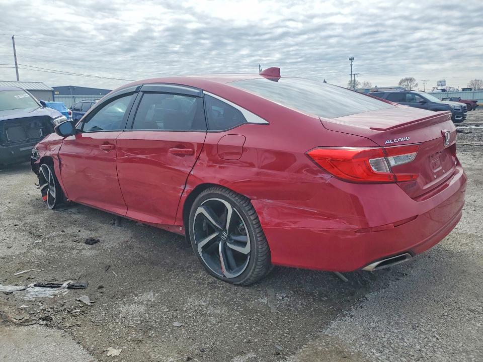2018 Honda Accord მანქანა იყიდება აუქციონზე, vin: 1HGCV1F3XJA016578, აუქციონის ნომერი: 48225436