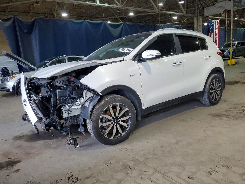 2017 Kia Sportage მანქანა იყიდება აუქციონზე, vin: KNDPNCAC6H7069577, აუქციონის ნომერი: 50481196