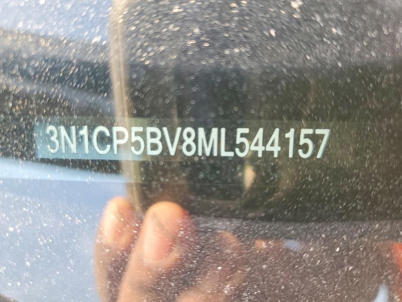 Продаж на аукціоні авто 2021 Nissan Kicks, vin: 3N1CP5BV8ML544157, номер лоту: 48712806