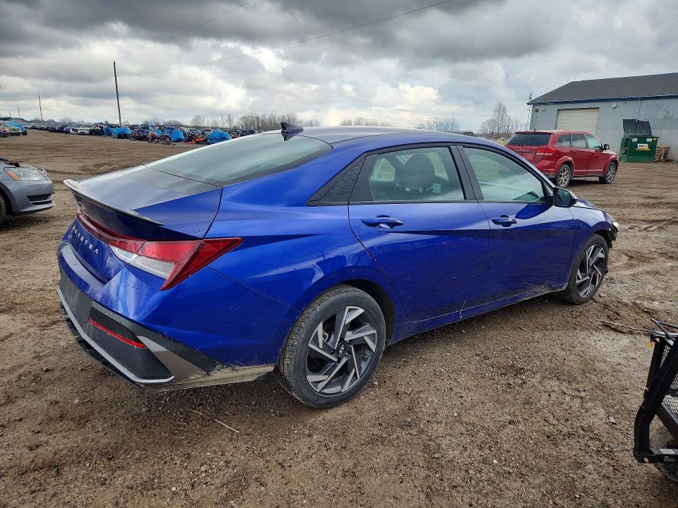 2025 Hyundai Elantra მანქანა იყიდება აუქციონზე, vin: KMHLM4DG4SU001532, აუქციონის ნომერი: 48625686