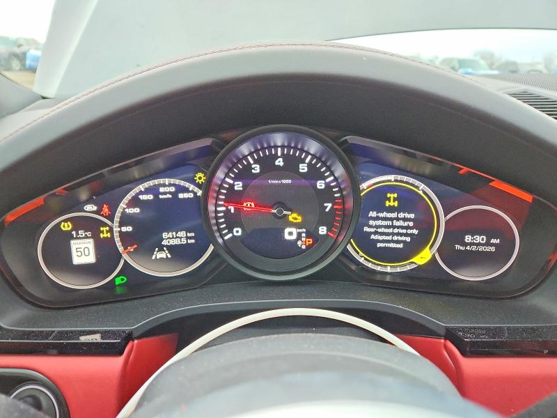 46187006 :رقم المزاد ، WP1BA2AY7LDA48113 vin ، 2020 Porsche Cayenne مزاد بيع