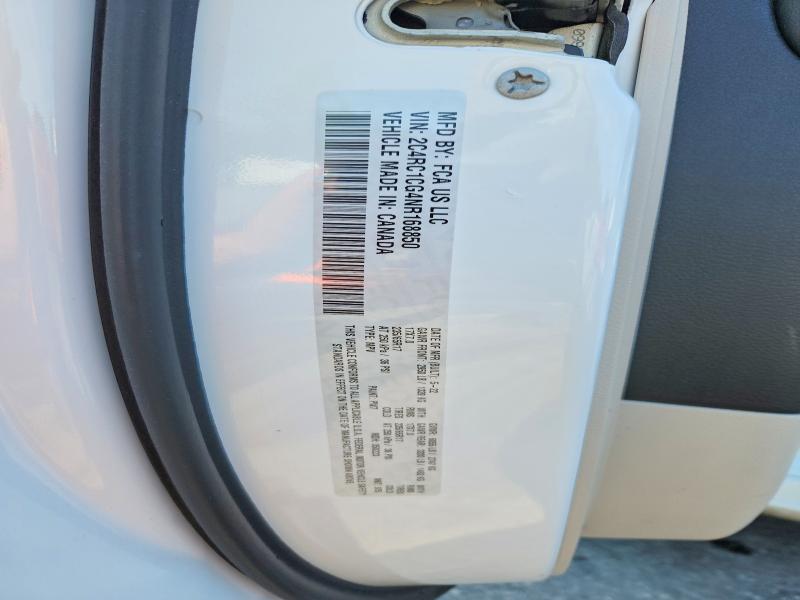 Продажа на аукционе авто 2022 Chrysler Voyager, vin: 2C4RC1CG4NR168850, номер лота: 51438876