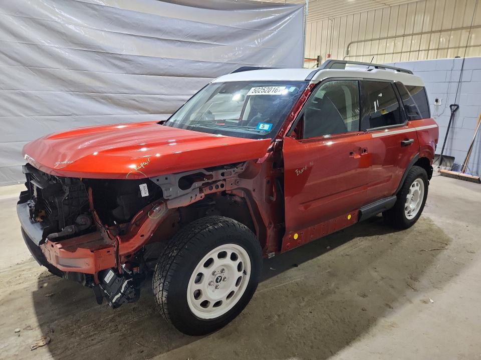 50252016 :رقم المزاد ، 3FMCR9G6XRRF74017 vin ، 2024 Ford Bronco Sport مزاد بيع