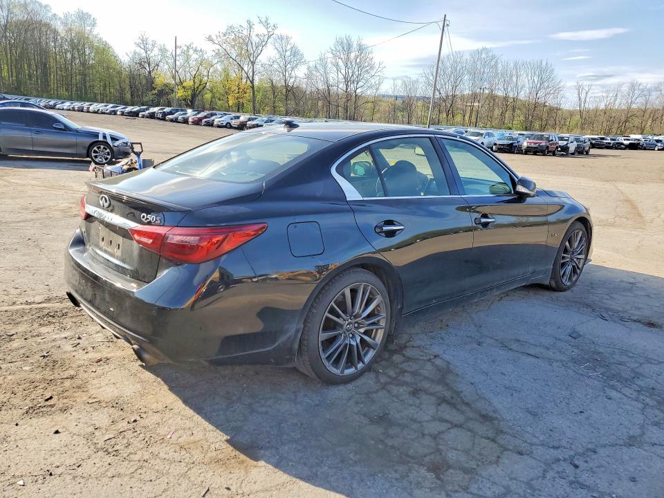 2018 Infiniti Q50 მანქანა იყიდება აუქციონზე, vin: JN1FV7AR8JM700122, აუქციონის ნომერი: 50965326