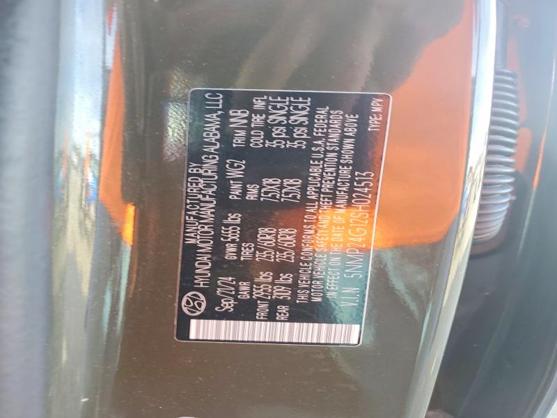 Aukcja sprzedaży 2025 Hyundai Santa Fe, vin: 5NMP24G12SH024513, numer aukcji: 49612196