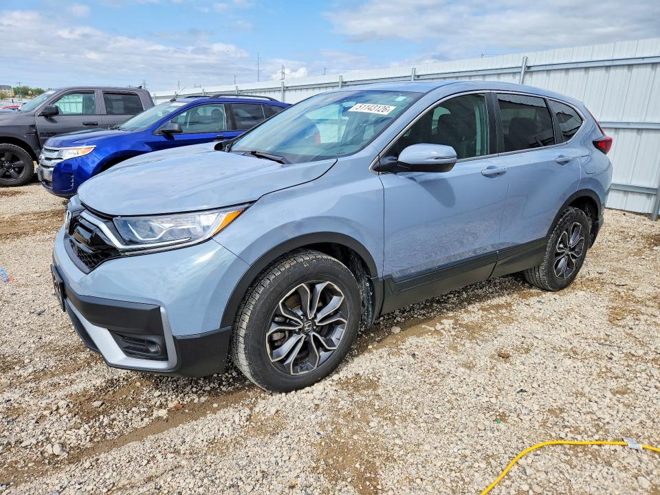 51143126 :رقم المزاد ، 5J6RW2H55ML012418 vin ، 2021 Honda Cr-v مزاد بيع