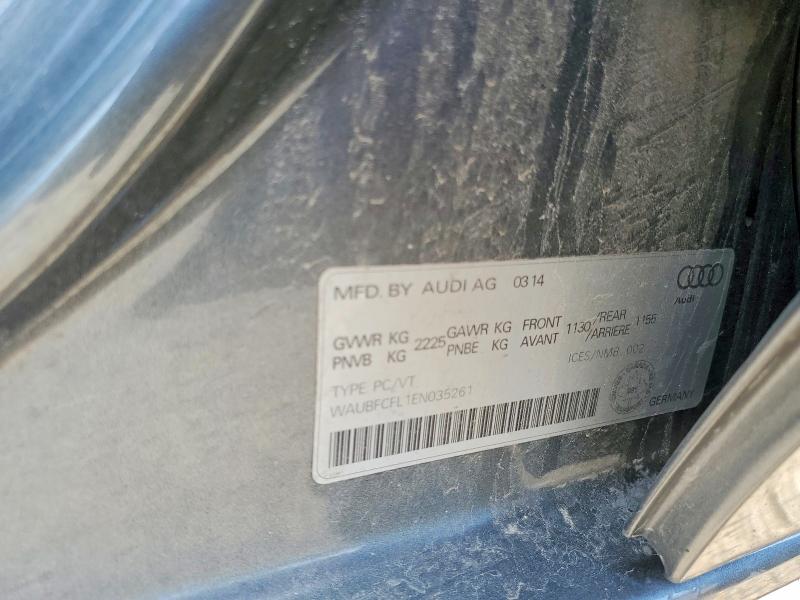 Aukcja sprzedaży 2014 Audi A4, vin: WAUBFCFL1EN035261, numer aukcji: 50938656