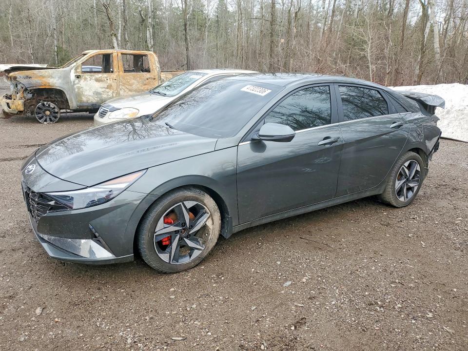 Продажа на аукционе авто 2021 Hyundai Elantra, vin: KMHLN4AG7MU187684, номер лота: 47322306