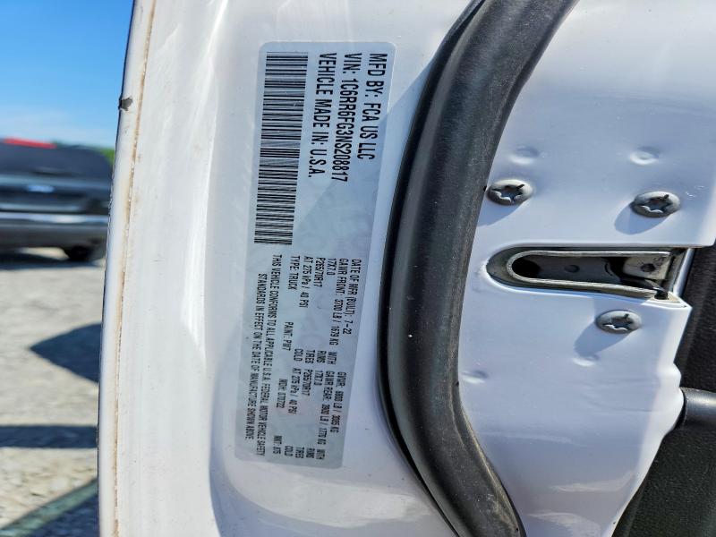 Aukcja sprzedaży 2022 Ram 1500 Classic, vin: 1C6RR6FG3NS208817, numer aukcji: 49799696