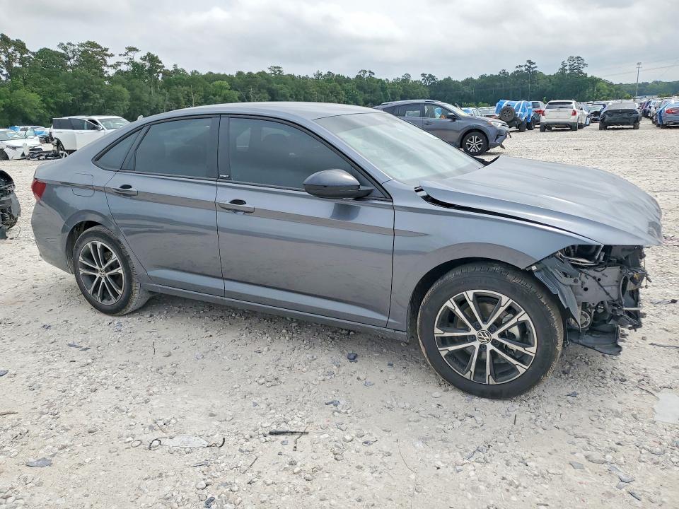 52024616 :رقم المزاد ، 3VWBX7BU4SM096760 vin ، 2025 Volkswagen Jetta مزاد بيع