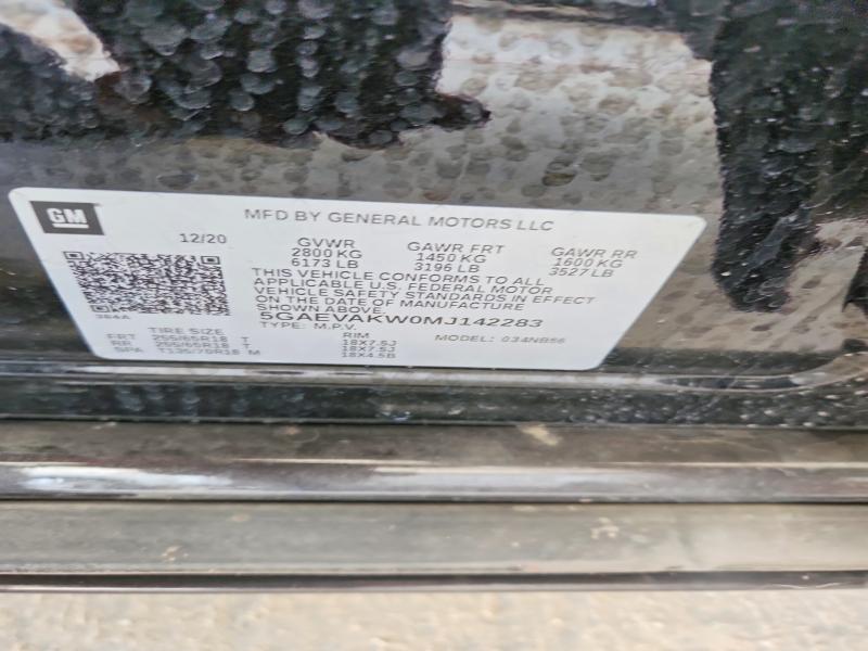Продажа на аукционе авто 2021 Buick Enclave, vin: 5GAEVAKW0MJ142283, номер лота: 51420206