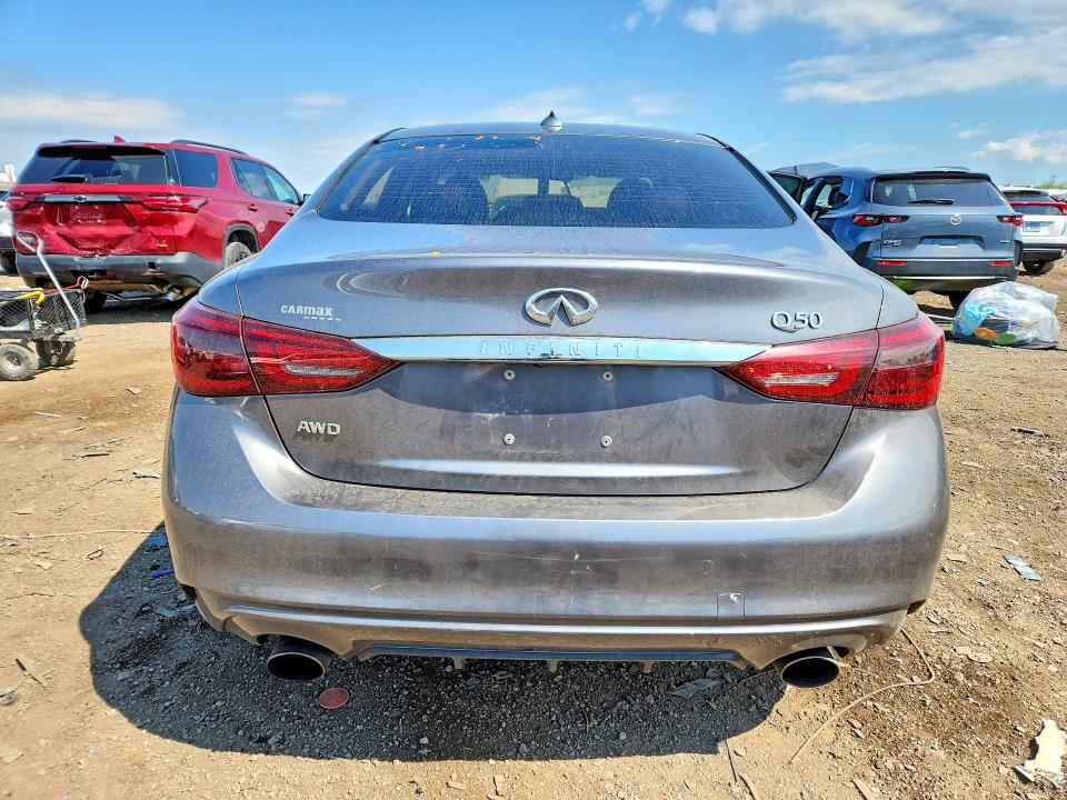 Продажа на аукционе авто 2018 Infiniti Q50, vin: JN1EV7AR8JM611078, номер лота: 52040566