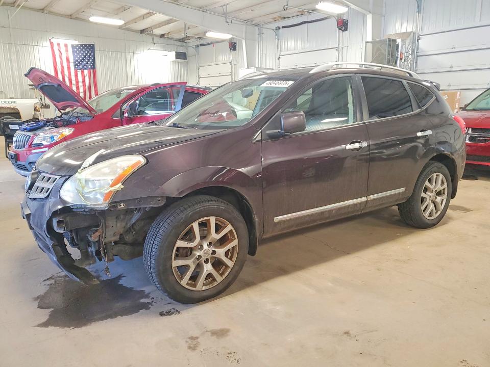 49046976 :رقم المزاد ، JN8AS5MV3CW361990 vin ، 2012 Nissan Rogue مزاد بيع