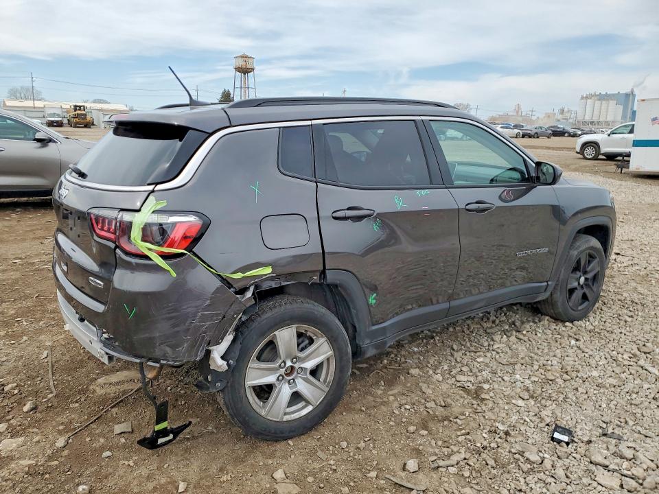Продажа на аукционе авто 2022 Jeep Compass, vin: 3C4NJDBB3NT216282, номер лота: 48666256