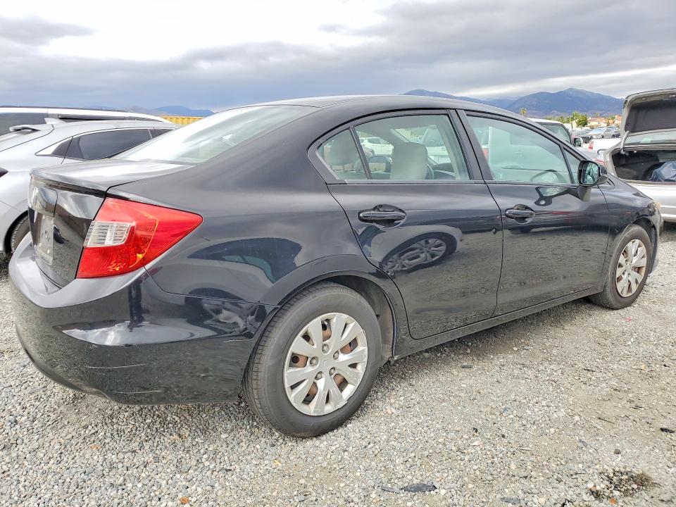 Продаж на аукціоні авто 2012 Honda Civic, vin: 2HGFB2F54CH329384, номер лоту: 49127476