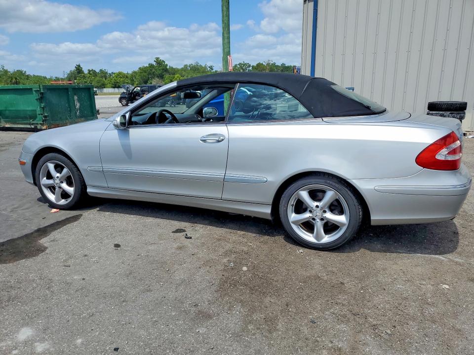 2005 Mercedes-benz Clk მანქანა იყიდება აუქციონზე, vin: WDBTK65JX5F161387, აუქციონის ნომერი: 49634536