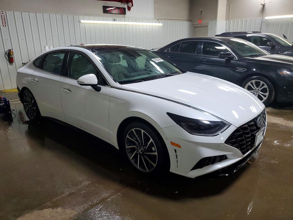 2020 Hyundai Sonata მანქანა იყიდება აუქციონზე, vin: 5NPEH4J23LH046144, აუქციონის ნომერი: 48853446