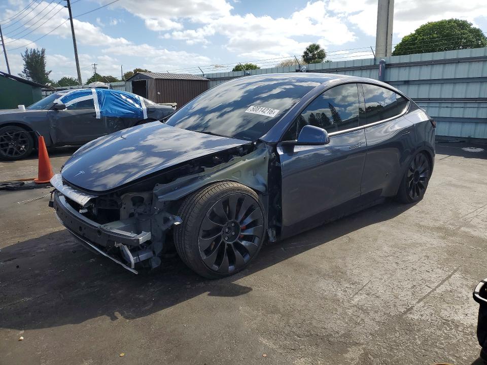 50814216 :رقم المزاد ، 7SAYGDEF4PF911501 vin ، 2023 Tesla Model Y مزاد بيع