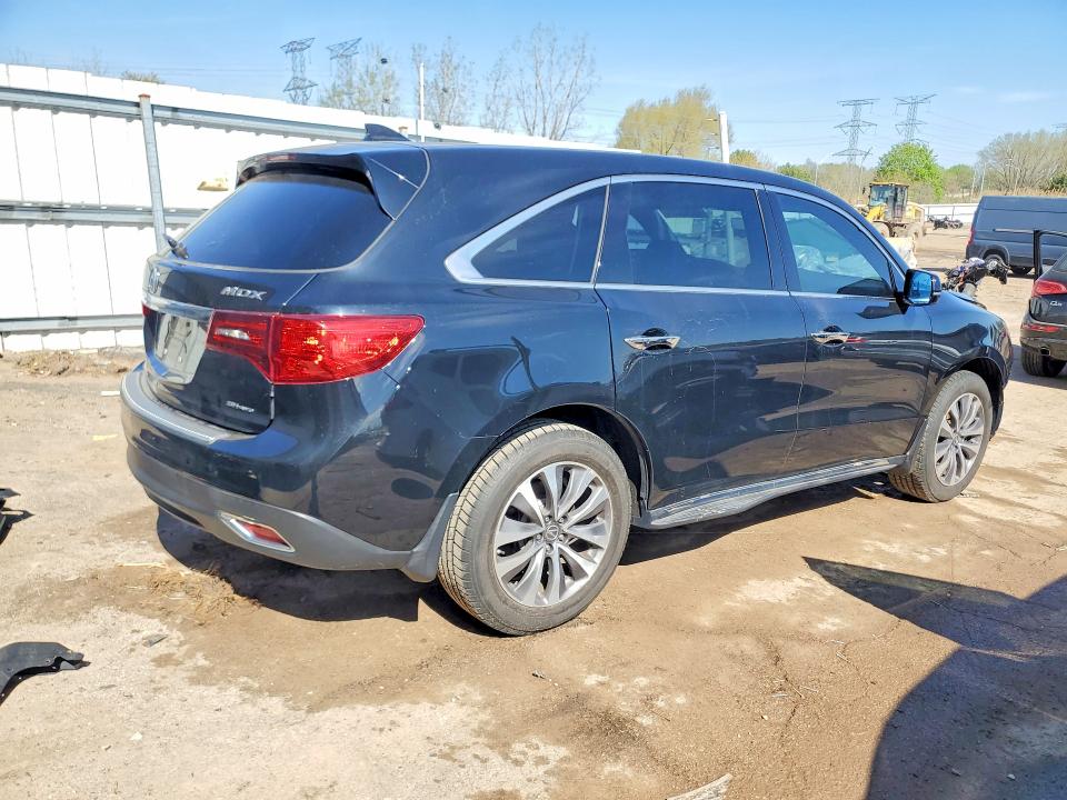 Продаж на аукціоні авто 2016 Acura Mdx, vin: 5FRYD4H40GB009443, номер лоту: 50348906