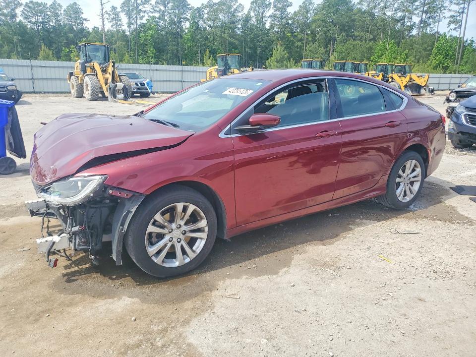 2015 Chrysler 200 მანქანა იყიდება აუქციონზე, vin: 1C3CCCAB7FN576609, აუქციონის ნომერი: 49285126